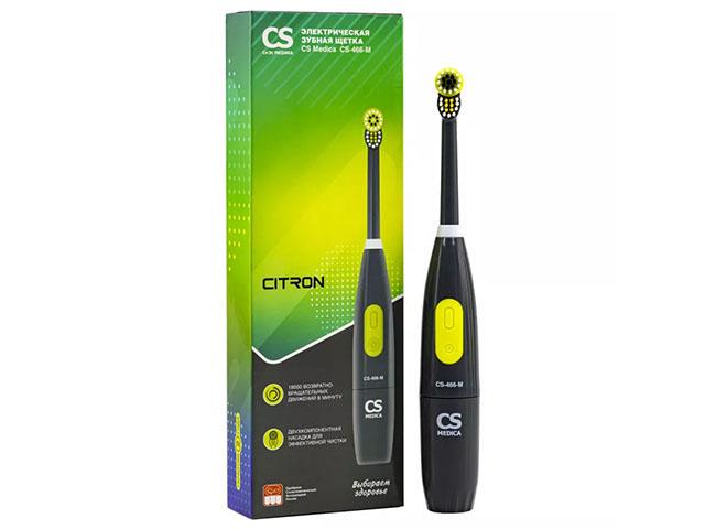 зубная щетка cs medica cs-466-м серая [omron]
