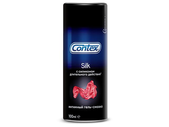 контекс гель смазка silk 100мл. [contex]