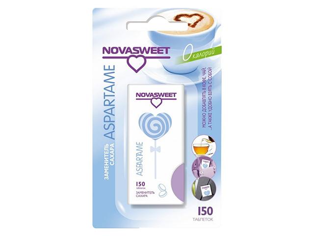*бионова столовый подсластитель в табл "новасвит аспартам" №150. 00-00000064