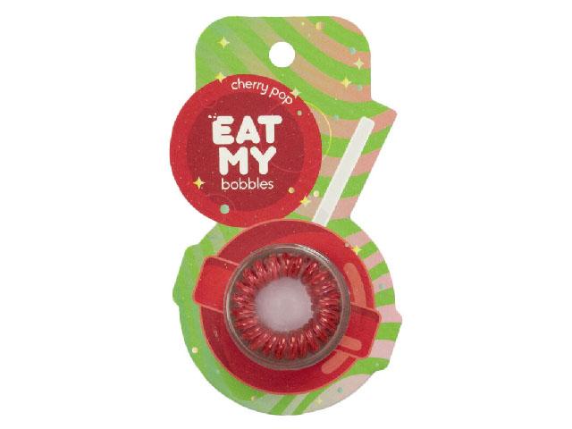 *eat my bobbles резинки для волос. вишневый леденец, 3шт. 885115