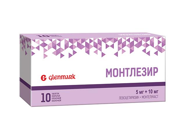 монтлезир 5мг.+10мг. n10 таб. 0864