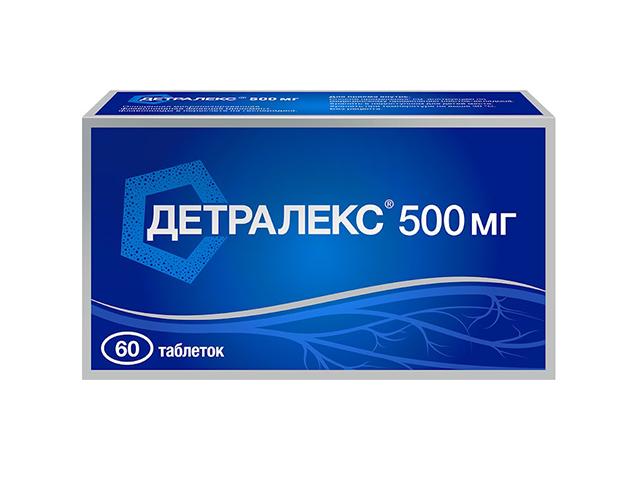 детралекс 500мг. №60 таб. 3584