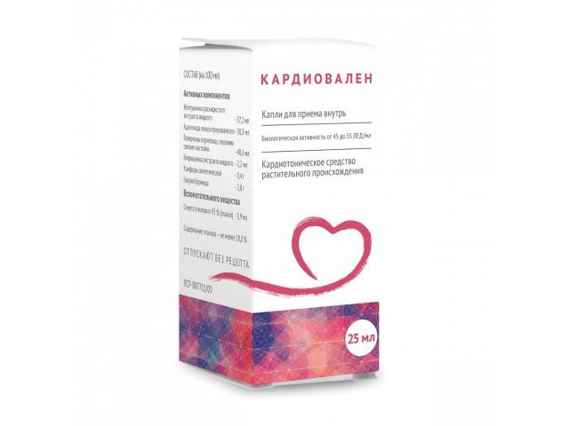 кардиовален 25мл. фл. 5706