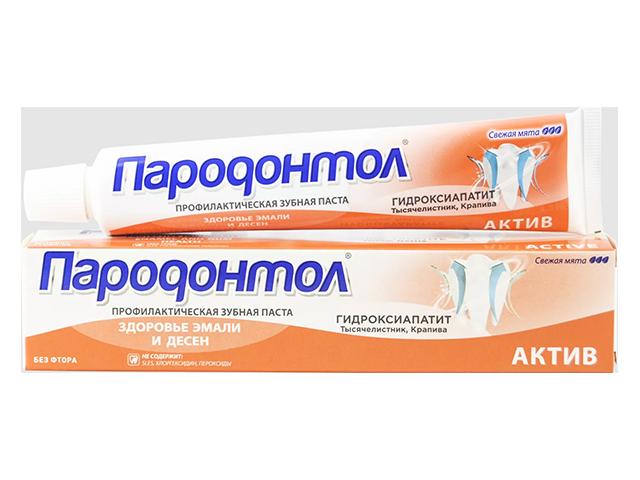 пародонтол зуб.паста актив 63г./50мл. л/т