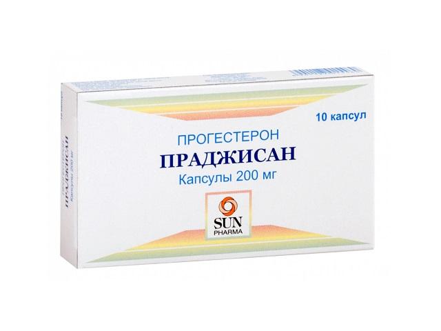 праджисан 200мг. №10 капс.
