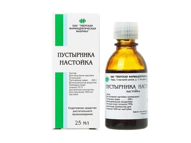 пустырника настойка 25мл. /тверская/ 3911
