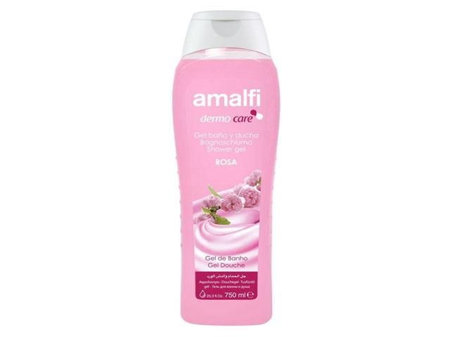 amalfi гель д/ванны и душа нежная роза gentle rose 750мл. 3353