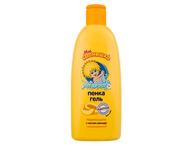мое солнышко пенка-гель д/куп. 200мл. медовая дыня
