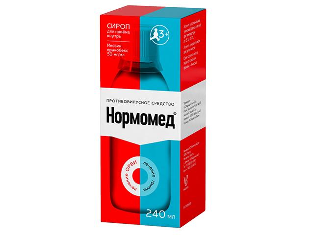 нормомед 240мл. сироп 3315