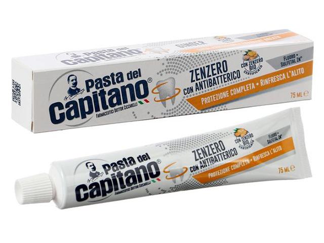 *pasta del capitano зубная паста абсолютная защита, имбирь 75 мл. 399f01