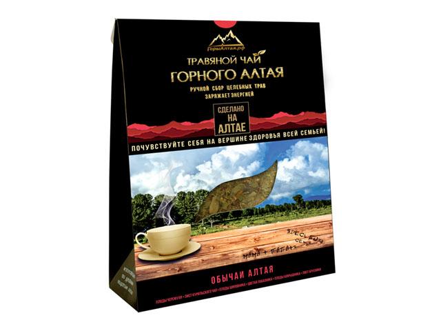 *горы алтая травяной чай обычаи алтая 100гр 00-00000220