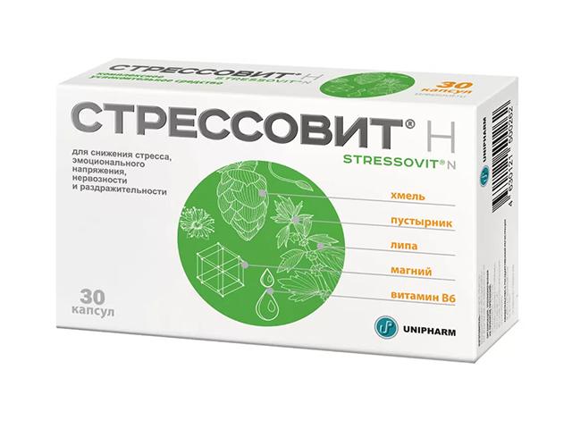 стрессовит н №30 капс по 545мг