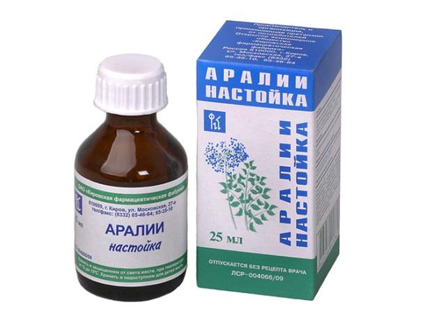 аралии настойка 25мл./кировская/0340