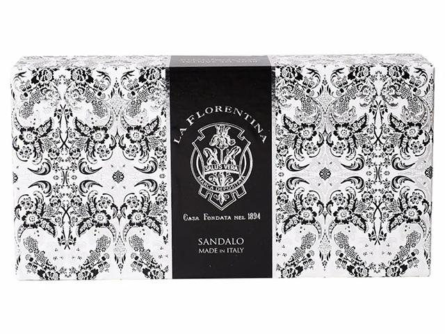 *la florentina мыло дамасское кружево (сандал), 3*150 г. 0070635 / 21303
