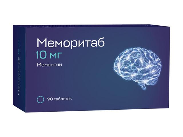 меморитаб таб дисперг. 10мг. №90 7958