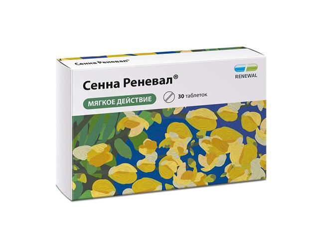 сенна реневал 180мг №n30 таб.