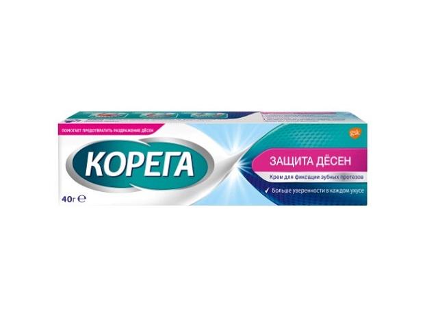 корега крем д/фикс. зуб.протезов 40г. защита десен [corega]