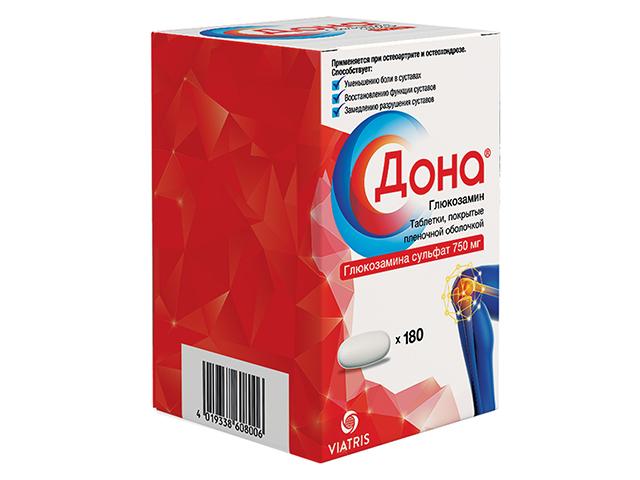 дона 750мг. №180 таб. п/о 8006