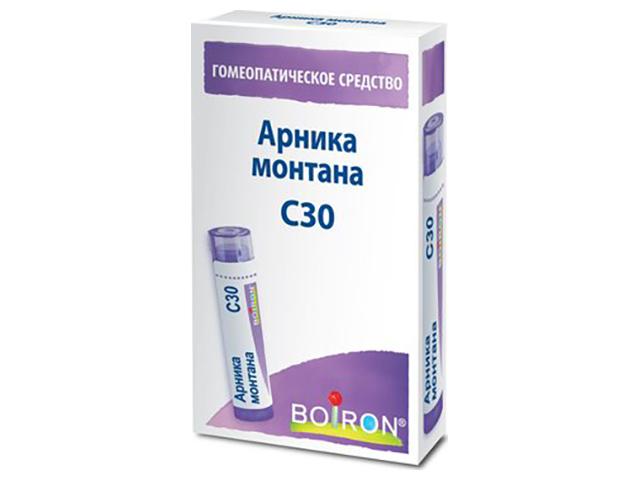 арника монтана с30 гомеоп.монокомп. 4г. гран.