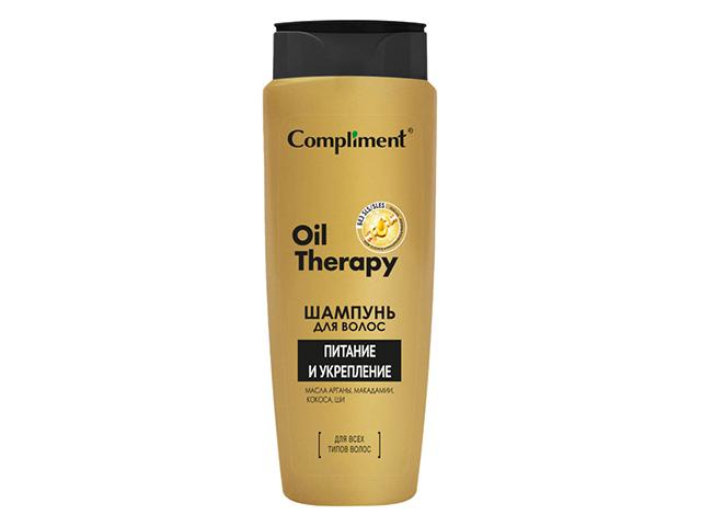 compliment oil therapy шампунь  д/волос питание и укрепление 400мл 917100