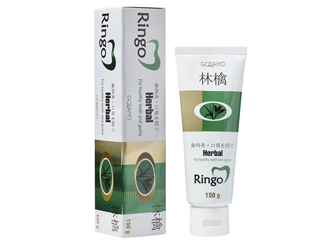 *ringo паста зубная отбеливающая herbal,150 г. 20080ri
