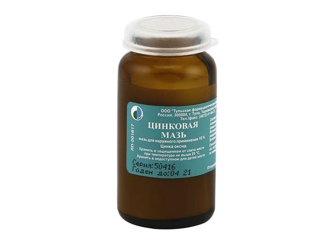 цинковая мазь 10% 25г. /тульская фф/ 2238