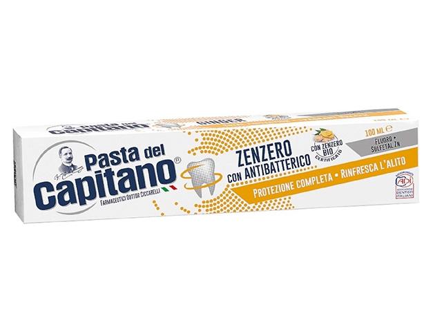 *pasta del capitano зубная паста абсолютная защита, имбирь 100 мл. 399g01