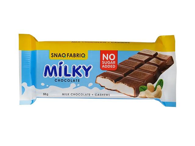 *snaq fabriq молочный шоколад с молочно-ореховой пастой 55г 4610169560558