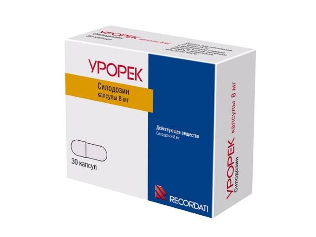 урорек 8мг. №30 капс. 0206