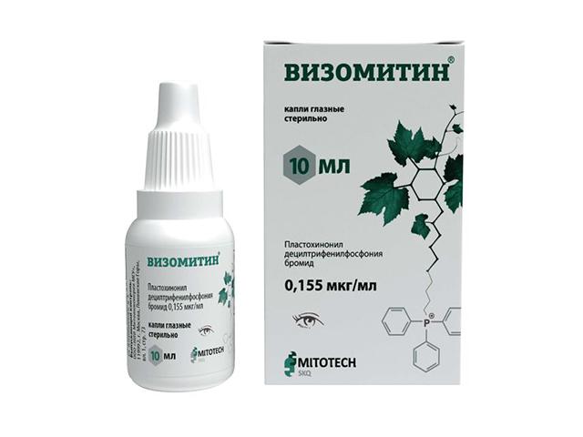 визомитин 0,155мкг/мл 10мл флак капли глазные