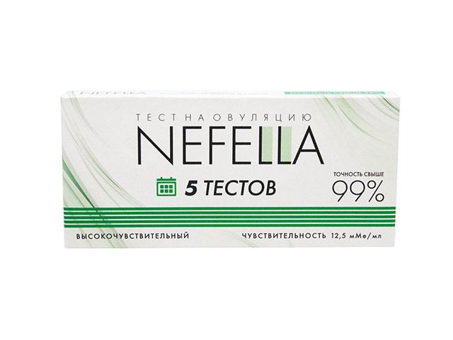 нефелла тест на овуляцию высокочувствительный №5 (nefella)