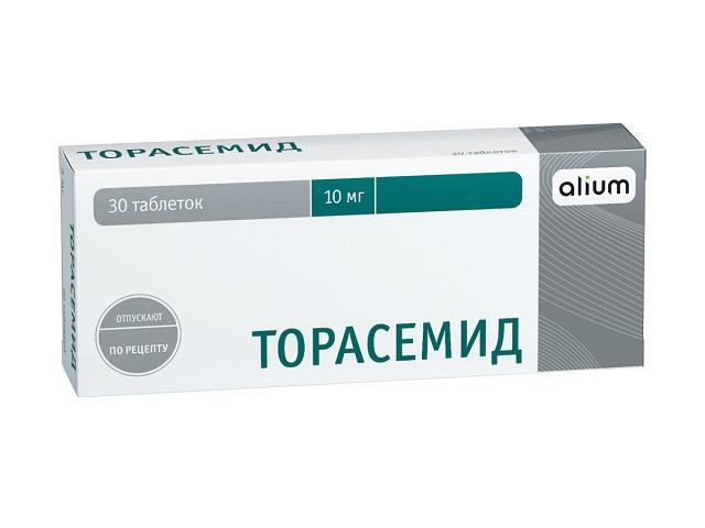 торасемид 10мг №30 таб./алиум/