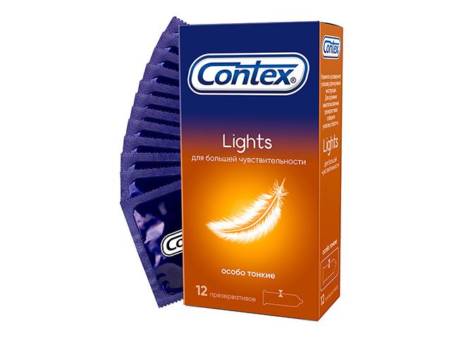 контекс презерватив lights особо тонкие №12 [contex]