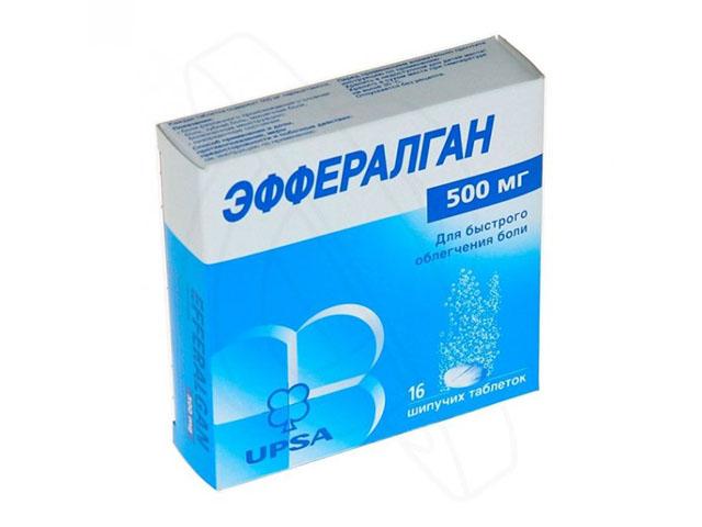 эффералган 500мг. №16 шип.таб. 1727