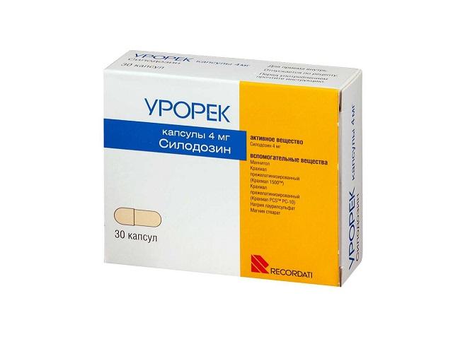урорек 4мг. №30 капс. 0138
