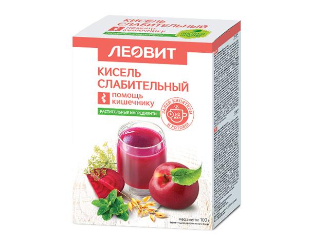 леовит кисель слабительный 20г. №5 пак.