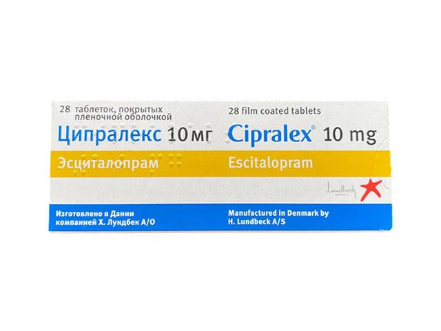 ципралекс 10мг. №28 таб. 1339