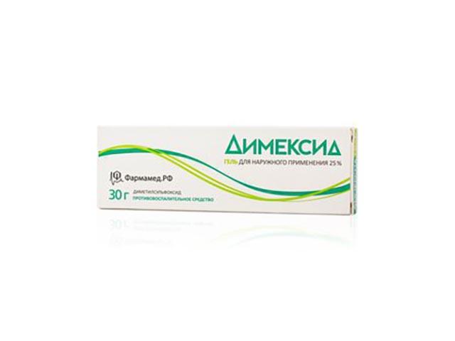 димексид 25% 30г. гель 1377