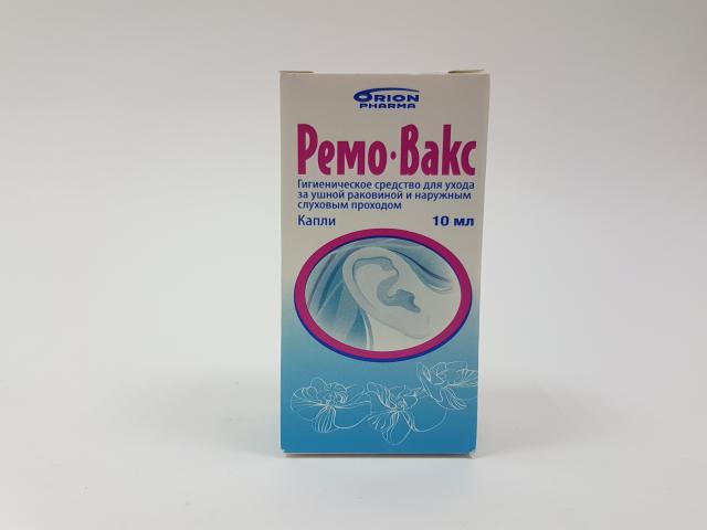 ремо-вакс 10мл. ушные капли фл.
