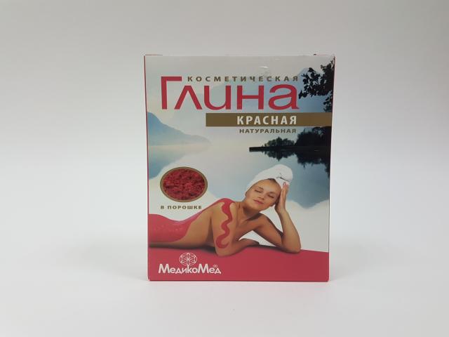 глина красная космет. 100г.