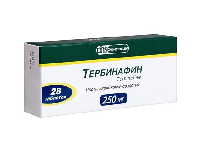 тербинафин 250мг. №28 таб. /фармстандарт/