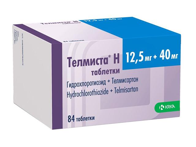 телмиста н 12,5+40мг. №84 таб.