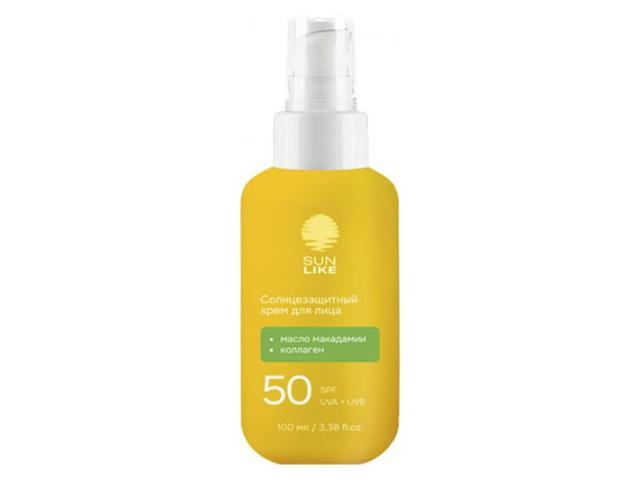 sunlike солнцезащитный крем д лица spf50  100мл 85253