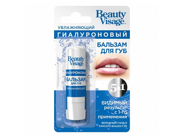 бьюти визаж бальзам д/губ увл. гиалурон 3,6г. [beauty visage]