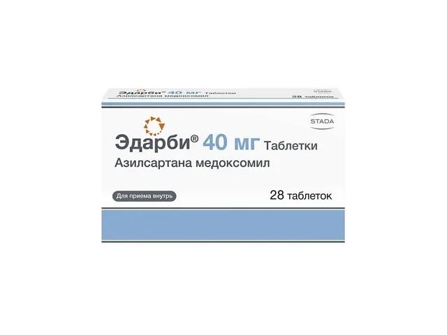 эдарби 40мг. №28 таб. 0126