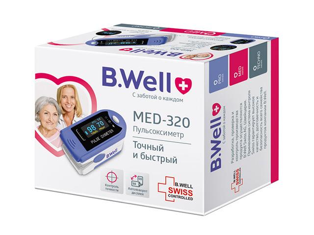 би велл пульсоксиметр med-320
