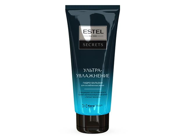 estel secrets ультраувлажнение гидро-бальзам д ослабл волос 200мл es u b200