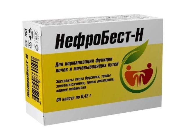 нефробест-н 0,42г. №60 капс.