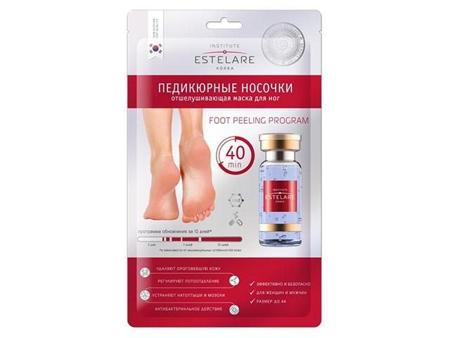эстельларе педикюрные носочки отшел.маска д/ног 40г.