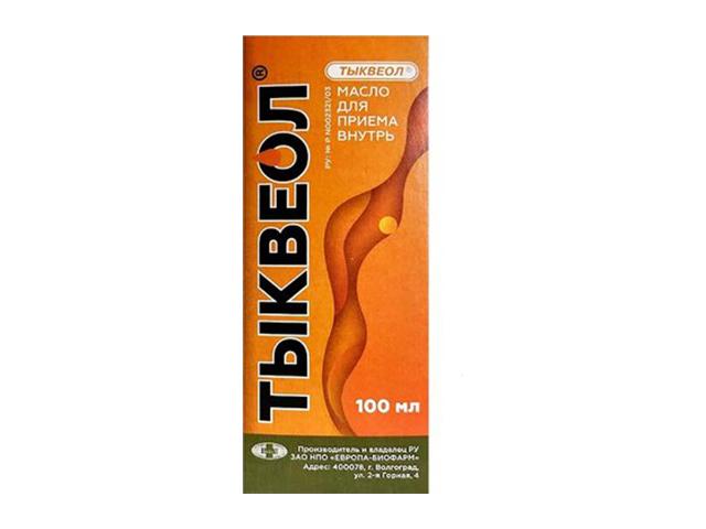 тыквеол 100мл. масло фл. 0361